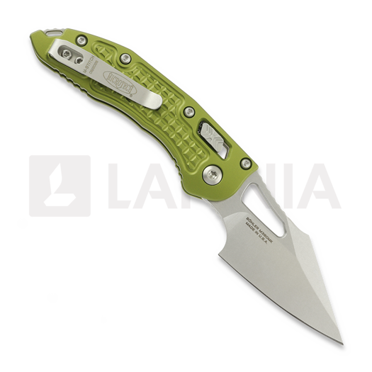 Microtech Stitch Mini S/E Stonewash Standard Frag OD Green 折叠刀 169MRL-10FROD