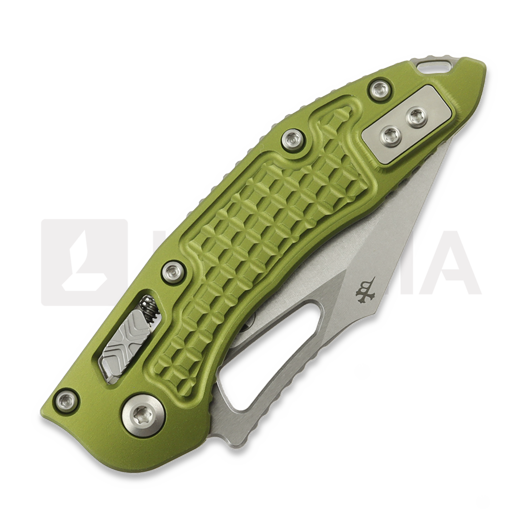 Microtech Stitch Mini S/E Stonewash Standard Frag OD Green 折叠刀 169MRL-10FROD