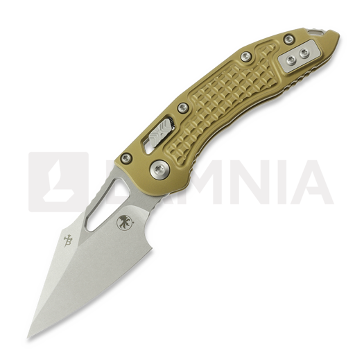 Microtech Stitch Mini S/E Stonewash Standard Frag Tan összecsukható kés 169MRL-10FRTA