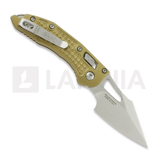 Microtech Stitch Mini S/E Stonewash Standard Frag Tan 折叠刀 169MRL-10FRTA