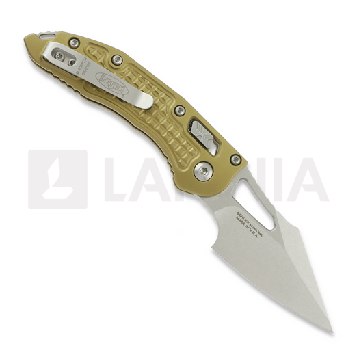 Microtech Stitch Mini S/E Stonewash Standard Frag Tan 折叠刀 169MRL-10FRTA