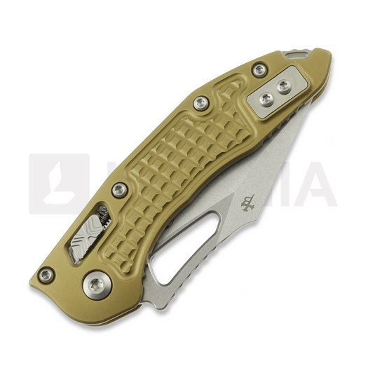 Microtech Stitch Mini S/E Stonewash Standard Frag Tan 折叠刀 169MRL-10FRTA
