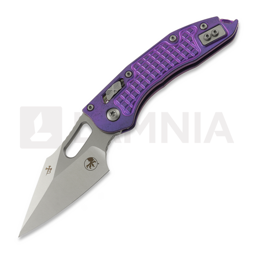 Microtech Stitch Ram-Lok foldekniv, Purple Haze Ano Frag, Stonewash 169RL-10FRMS5