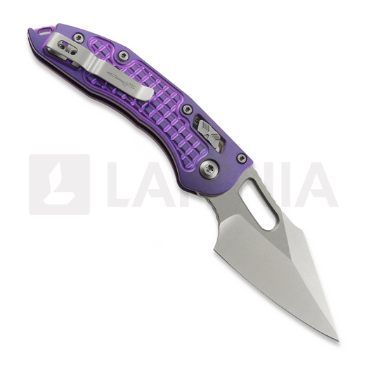Складной нож Microtech Stitch Ram-Lok, Purple Haze Ano Frag, Stonewash 169RL-10FRMS5