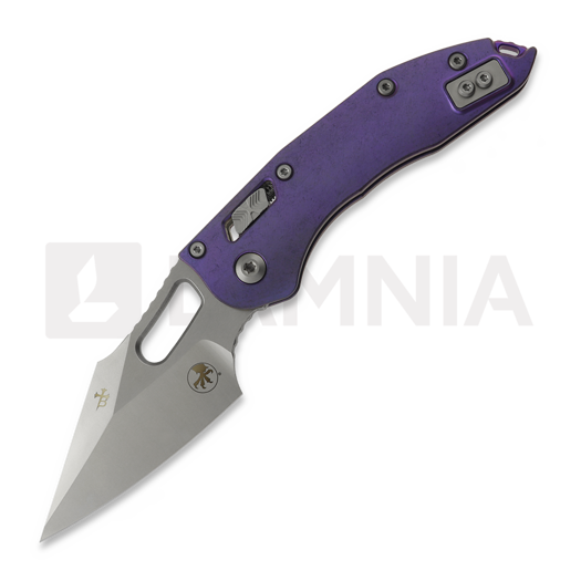 Nóż składany Microtech Stitch Ram-Lok, Purple Haze Ano Slab, Stonewash 169RL-10MS5