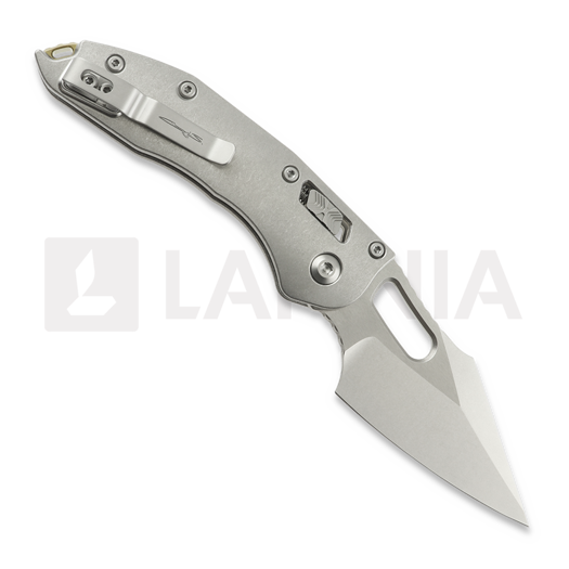Skladací nôž Microtech Stitch Stonewash Slab Titanium, bronze accents 169RL-10MS1