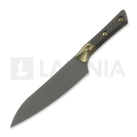Microtech Utility Knife 6" Bolstered - DLC - Carbon Fiber Signature Series 주방용 칼 3400B-1DLCCFS