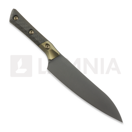 Kuchyňský nůž Microtech Utility Knife 6" Bolstered - DLC - Carbon Fiber Signature Series 3400B-1DLCCFS