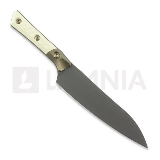 Kuchyňsk&yacute; nůž Microtech Utility Knife 6" Bolstered - DLC - Ivory G10 3400B-1DLCIVS