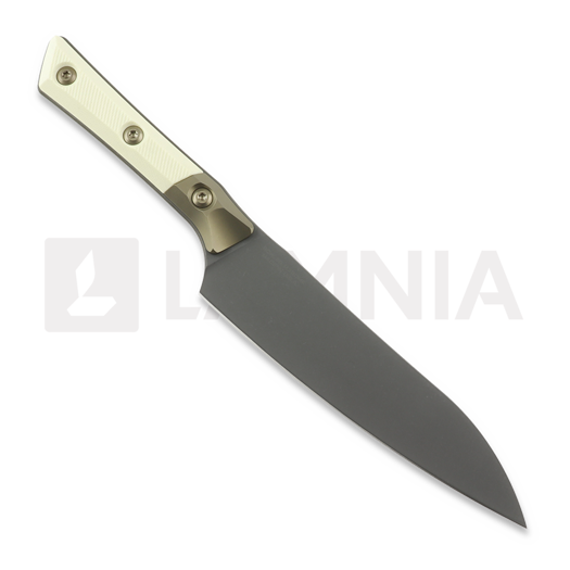 Kuchyňský nůž Microtech Utility Knife 6" Bolstered - DLC - Ivory G10 3400B-1DLCIVS