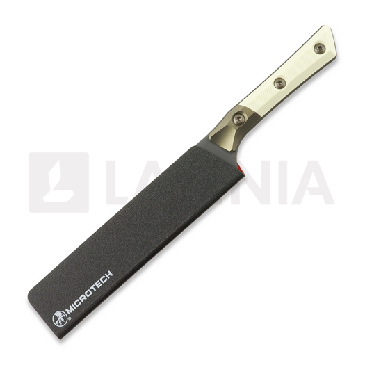 Kuchyňsk&yacute; nůž Microtech Utility Knife 6" Bolstered - DLC - Ivory G10 3400B-1DLCIVS