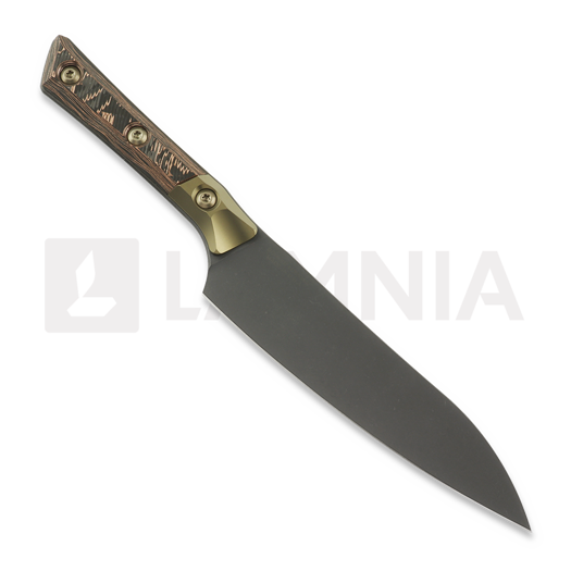 Microtech Utility Knife 6" Bolstered - DLC - Livewire Carbon Fiber utility knife 3400B-1DLCLWCFS