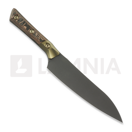 Microtech Utility Knife 6" Bolstered - DLC - Livewire Carbon Fiber utility knife 3400B-1DLCLWCFS
