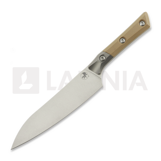 Microtech Utility Knife 6" Bolstered - Stonewash - Coyote G10 주방용 칼 3400B-10CE