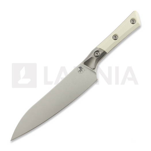 Кухонний ніж Microtech Utility Knife 6" Bolstered - Stonewash - Ivory G10 3400B-10IV
