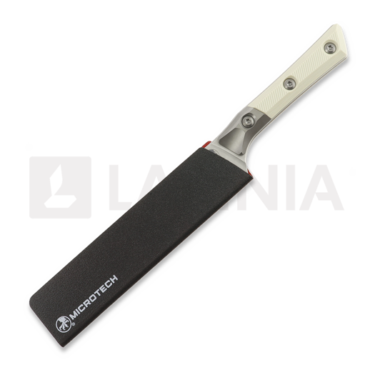 Kuchyňsk&yacute; nůž Microtech Utility Knife 6" Bolstered - Stonewash - Ivory G10 3400B-10IV