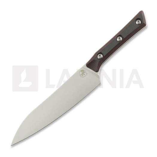 Microtech Utility Knife 6" - Stonewash - Black Cherry G10 キッチンナイフ 3400-10BC