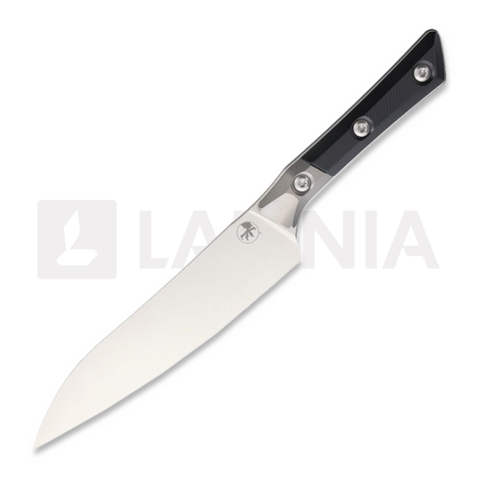 Microtech Utility - Stonewash - G10 주방용 칼, 검정 3400B-10BK