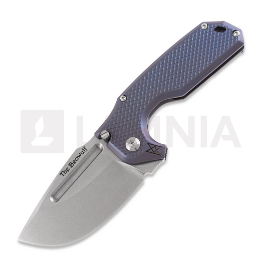 Nóż składany Midgards-Messer Beowulf folder S30V, sininen