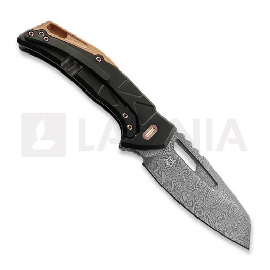 Zav&iacute;rac&iacute; nůž Midgards-Messer Bifur Damascus, Titanium/Copper