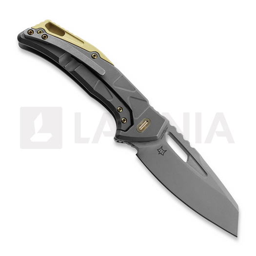 Midgards-Messer Bifur Magnacut sulankstomas peilis, Titanium/Bronze