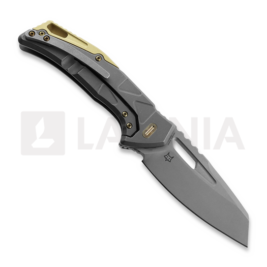 Skladací nôž Midgards-Messer Bifur Magnacut, Titanium/Bronze