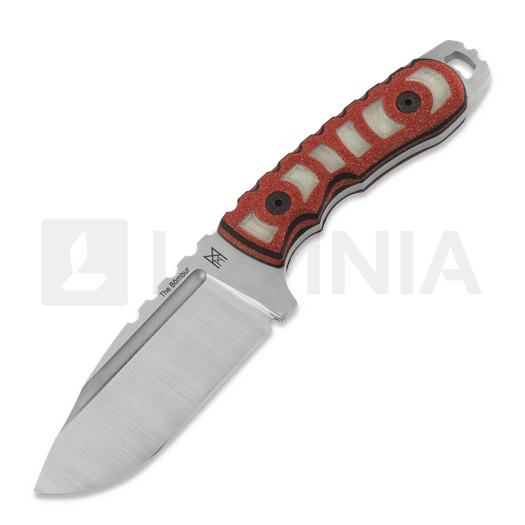 Cuchillo Midgards-Messer Bömbur Fixed, marrón