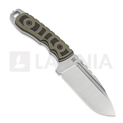 Midgards-Messer Bömbur Fixed kniv, olivengrønn