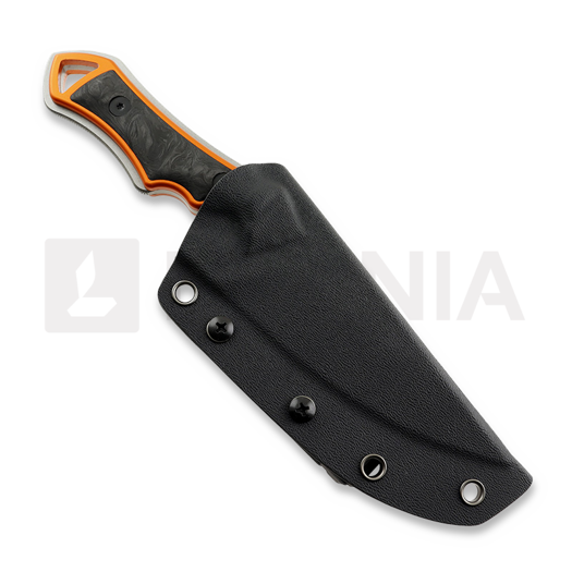 Midgards-Messer Kattegat Orange Aluminum/Carbon Fibre peilis