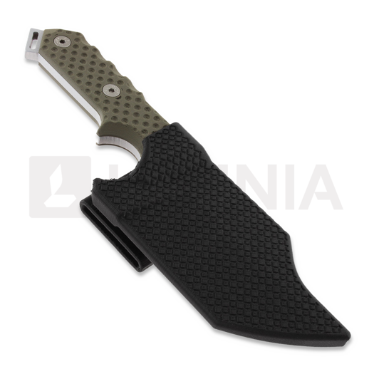 Midgards-Messer Little Thunrar Griff kniv, olivengr&oslash;nn