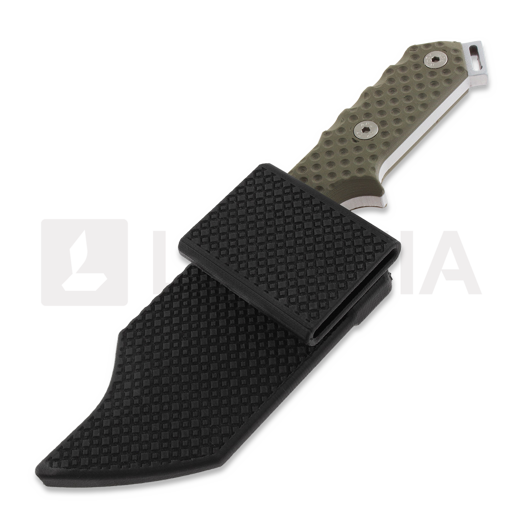 Midgards-Messer Little Thunrar Griff kniv, olivengr&oslash;nn