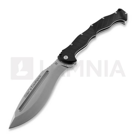 Складной нож Midgards-Messer Odin's Toothpick Folding Kukri, чёрный