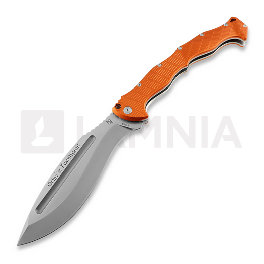 Nóż składany Midgards-Messer Odin's Toothpick Folding Kukri, pomarańczowa