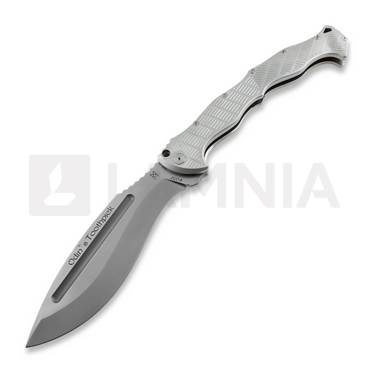 Midgards-Messer Odin's Toothpick Titanium Folding Kukri kääntöveitsi