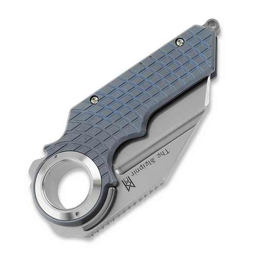 Coltello pieghevole Midgards-Messer Sleipnir Folder, blu