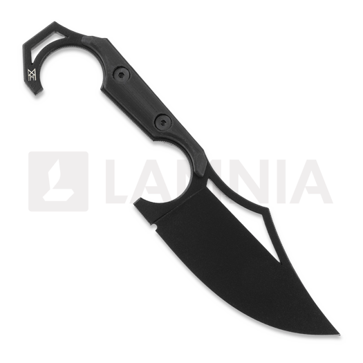 Midgards-Messer Valdis Molon Labe Edition veitsi, musta