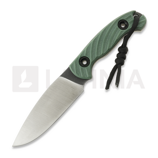 Mikituk Knife Lavr - Elmax - G10 veitsi, vihreä