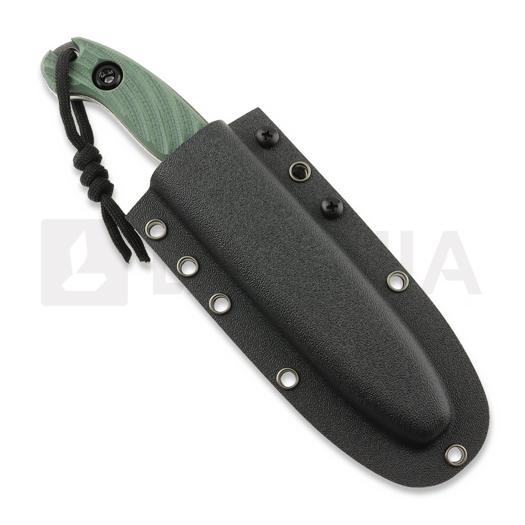 มีด Mikituk Knife Lavr - Elmax - G10, เขียว