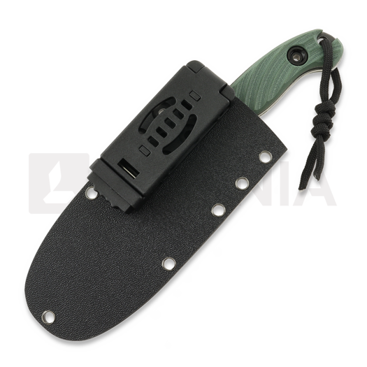Mikituk Knife Lavr - Elmax - G10 veitsi, vihreä
