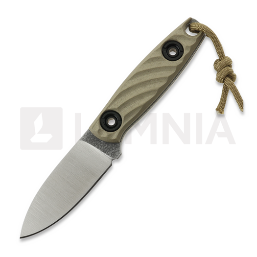 Mikituk Knife Niks - N690 - G10 knife, olive drab