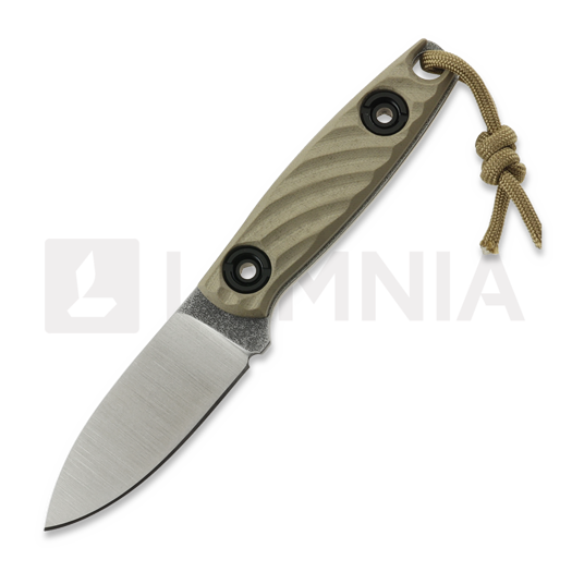 Mikituk Knife Niks - N690 - G10 veitsi, oliivinvihreä