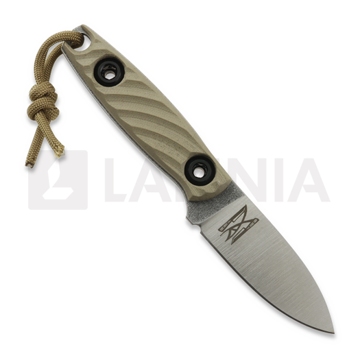 Mikituk Knife Niks - N690 - G10 veitsi, oliivinvihre&auml;