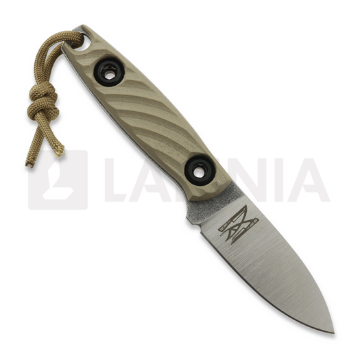 Mikituk Knife Niks - N690 - G10 veitsi, oliivinvihreä