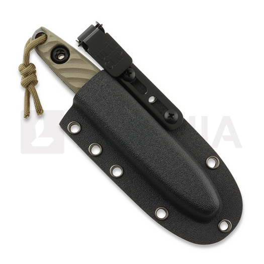 Mikituk Knife Niks - N690 - G10 veitsi, oliivinvihre&auml;