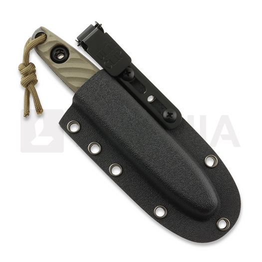 Mikituk Knife Niks - N690 - G10 veitsi, oliivinvihreä