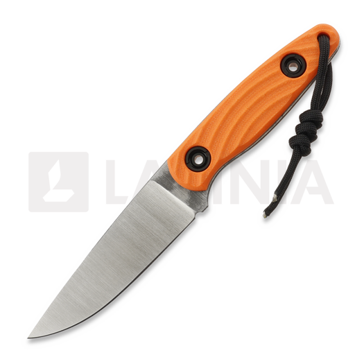 Mikituk Knife Osoka - 1.4116 - G10 veitsi, oranssi