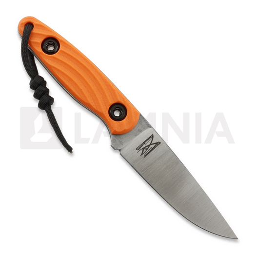 Mikituk Knife Osoka - 1.4116 - G10 veitsi, oranssi