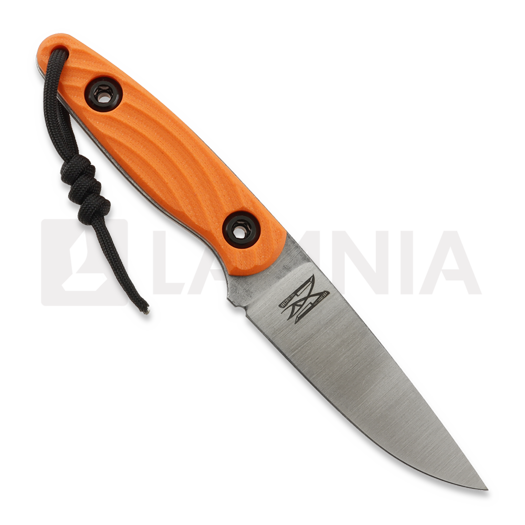 Mikituk Knife Osoka - 1.4116 - G10 veitsi, oranssi