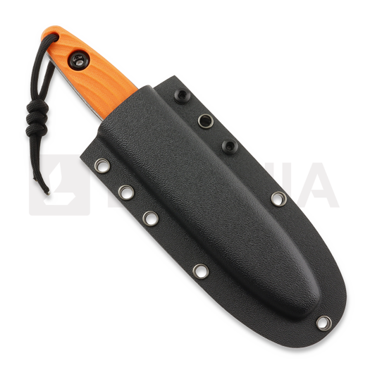 Mikituk Knife Osoka - 1.4116 - G10 veitsi, oranssi