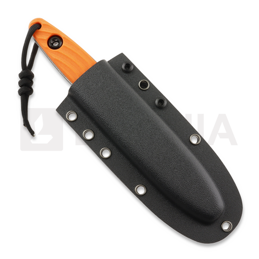 Mikituk Knife Osoka - 1.4116 - G10 veitsi, oranssi